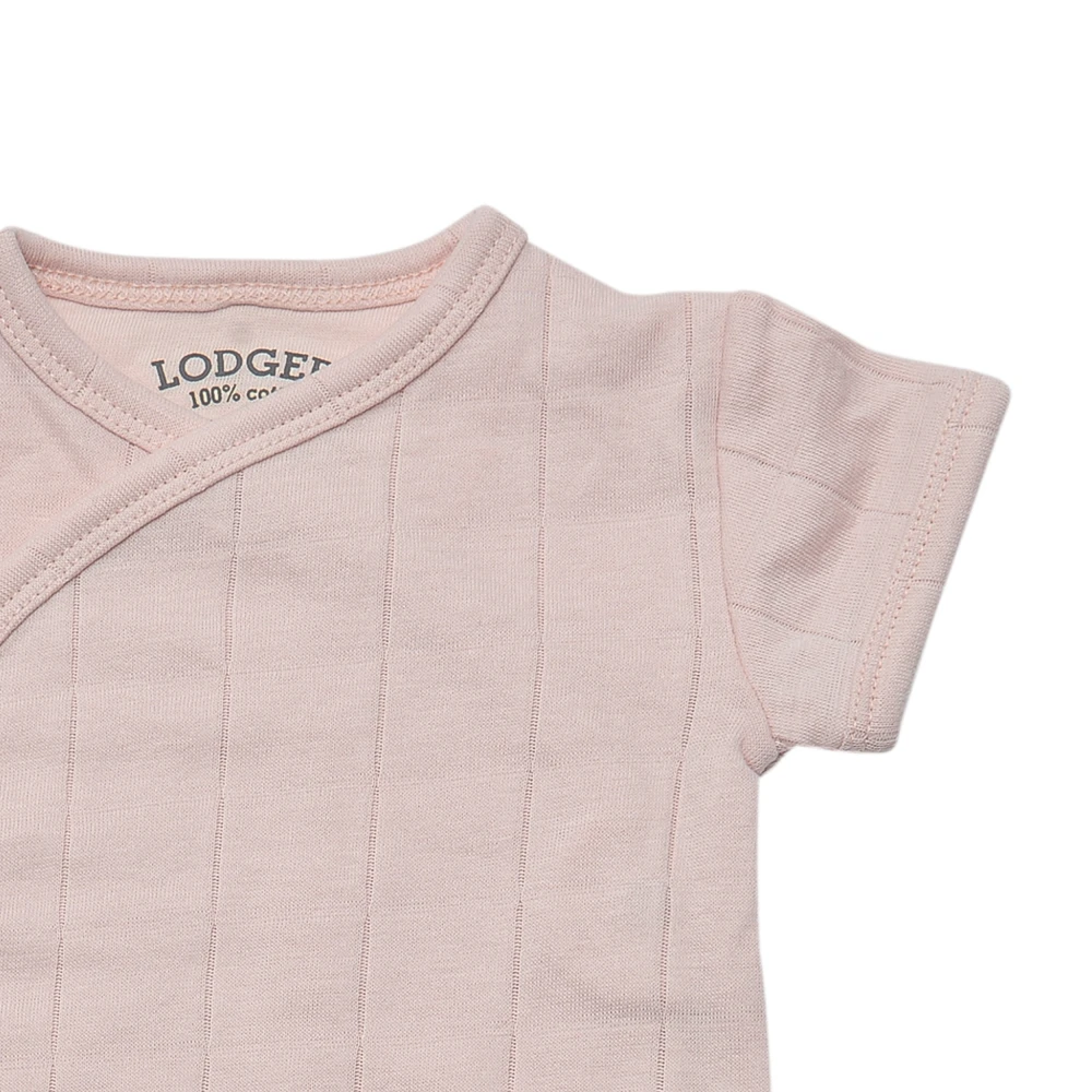 Lodger Overslagromper Korte Mouw Solid Soft-Skin 4 Lodger Overslagromper Korte Mouw Solid Soft-Skin - Afbeelding 2