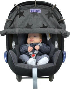 Dooky Cover Design Grey Stars 11 Dooky Cover Design Grey Stars -Babyverzorging Winkel image 14438