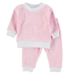 Feetje Pyjama Wafel Pink
