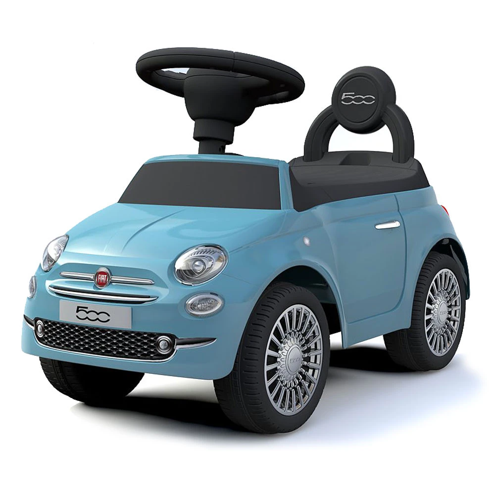 Loopauto Fiat 500 Blauw 3 Loopauto Fiat 500 Blauw