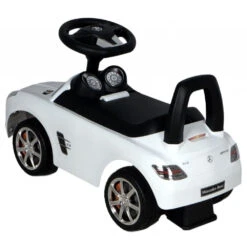 Loopauto Mercedes C63 Coupe AMG Wit -Babyverzorging Winkel image 15177