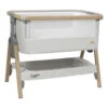 Tutti Bambini Cozee Bedside Crib Oak Silver