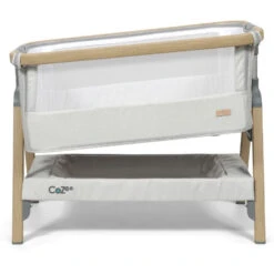 Tutti Bambini Cozee Bedside Crib Oak Silver 12 Tutti Bambini Cozee Bedside Crib Oak Silver -Babyverzorging Winkel image 15598
