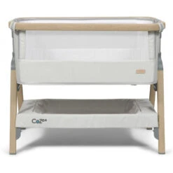 Tutti Bambini Cozee Bedside Crib Oak Silver 13 Tutti Bambini Cozee Bedside Crib Oak Silver -Babyverzorging Winkel image 15599
