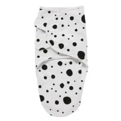 SwaddleMeyco Dots Zwart 0-3 Mnd