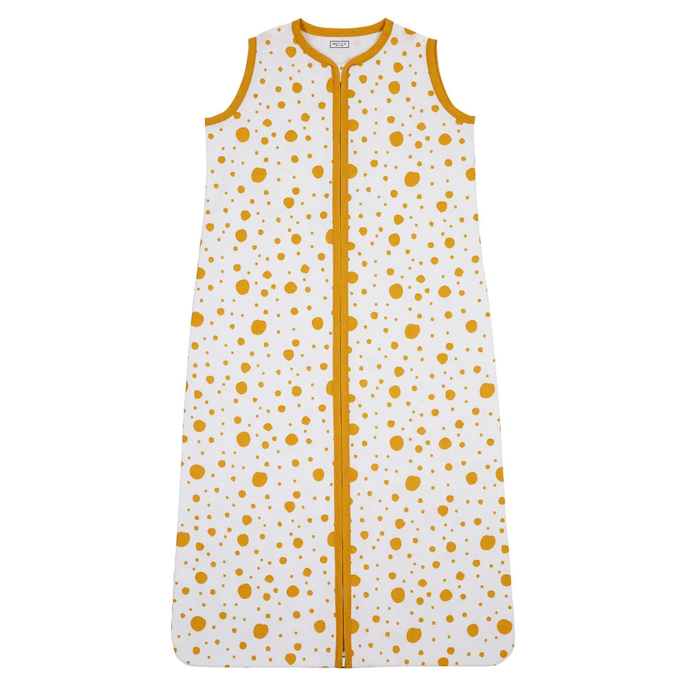 Meyco Zomerslaapzak 70 Cm Dots Okergeel 3 Meyco Zomerslaapzak 70 Cm Dots Okergeel