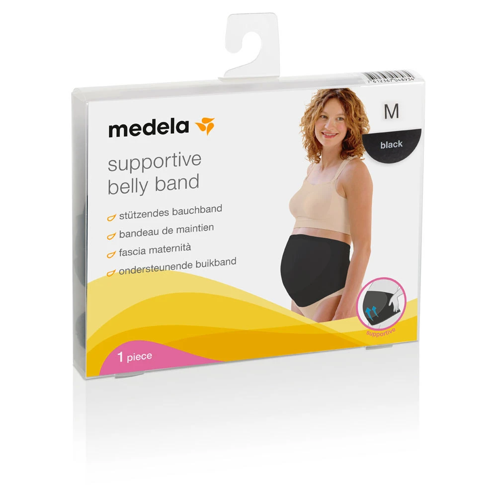 Medela Buikband Zwart M 4 Medela Buikband Zwart M - Afbeelding 2
