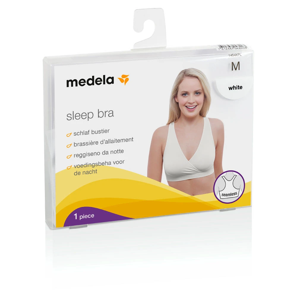 Medela Voedingsbeha Nacht Wit M 6 Medela Voedingsbeha Nacht Wit M - Afbeelding 4