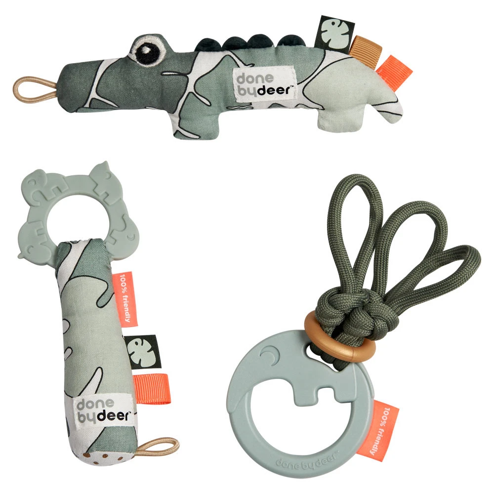 Done By Deer Tiny Toys Giftset Tiny Tropics 4 Done By Deer Tiny Toys Giftset Tiny Tropics - Afbeelding 2