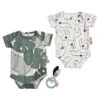 Done By Deer Baby Body Set & Rammelaar Tiny Tropics -Babyverzorging Winkel image 17501