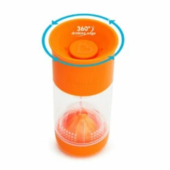 Munchkin Kid Miracle 360° Fruit Infuser Orange -Babyverzorging Winkel image 18397