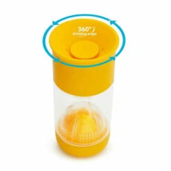 Munchkin Kid Miracle 360° Fruit Infuser Yellow -Babyverzorging Winkel image 18406