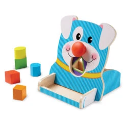 Melissa & Doug Spin & Feed Shape Sorter -Babyverzorging Winkel image 19402