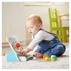 Melissa & Doug Spin & Feed Shape Sorter -Babyverzorging Winkel image 19403