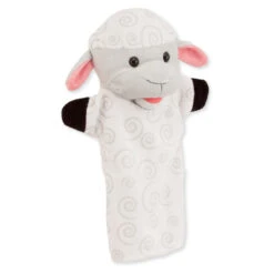 Melissa & Doug Farm Friends Handpoppen -Babyverzorging Winkel image 21434