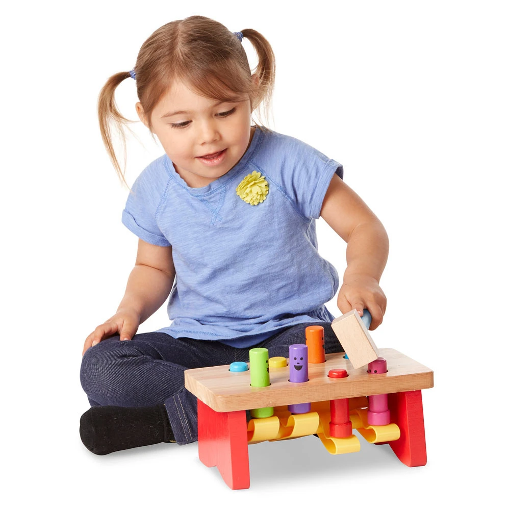 Melissa & Doug Deluxe Hamerbank 4 Melissa & Doug Deluxe Hamerbank - Afbeelding 2