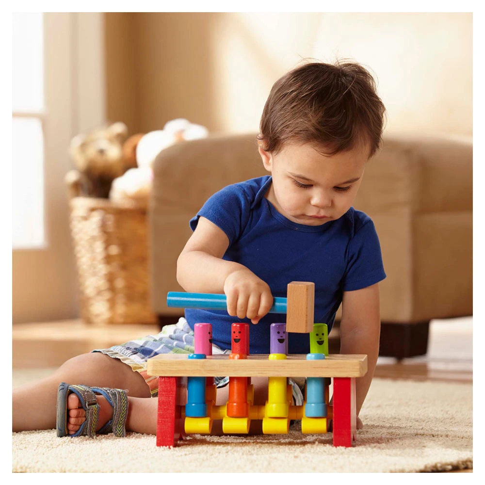 Melissa & Doug Deluxe Hamerbank 6 Melissa & Doug Deluxe Hamerbank - Afbeelding 4