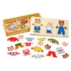 Melissa & Doug Houten Beren Familie Aankleed Puzzel -Babyverzorging Winkel image 21502