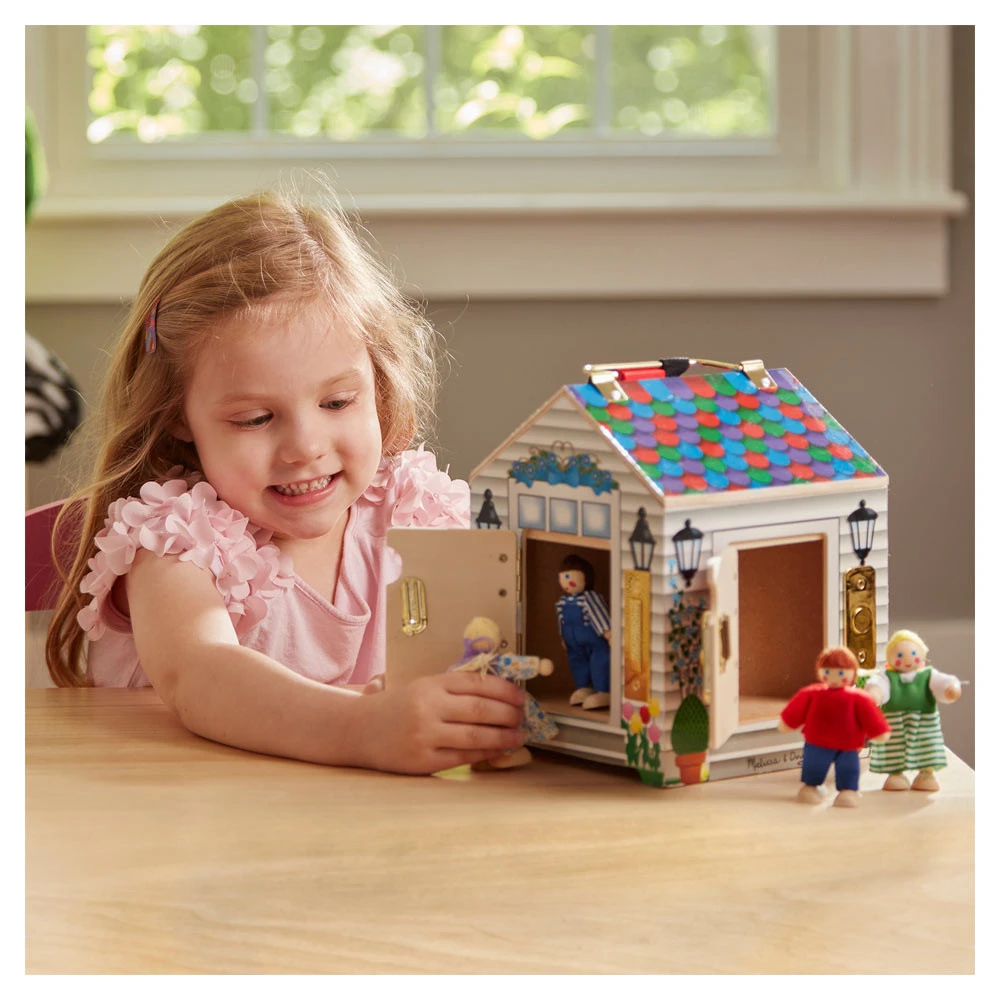 Melissa & Doug Houten Deurbelhuis 6 Melissa & Doug Houten Deurbelhuis - Afbeelding 4