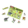 Melissa & Doug Geluidenpuzzel Dierentuindieren -Babyverzorging Winkel image 21546
