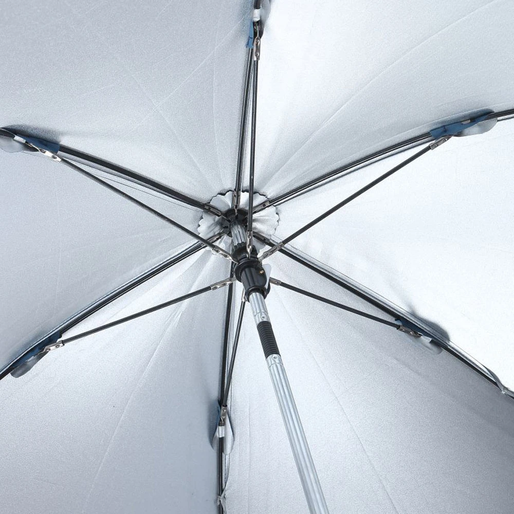 Titaniumbaby Parasol Voor Kinderwagen Zilver 5 Titaniumbaby Parasol Voor Kinderwagen Zilver - Afbeelding 3