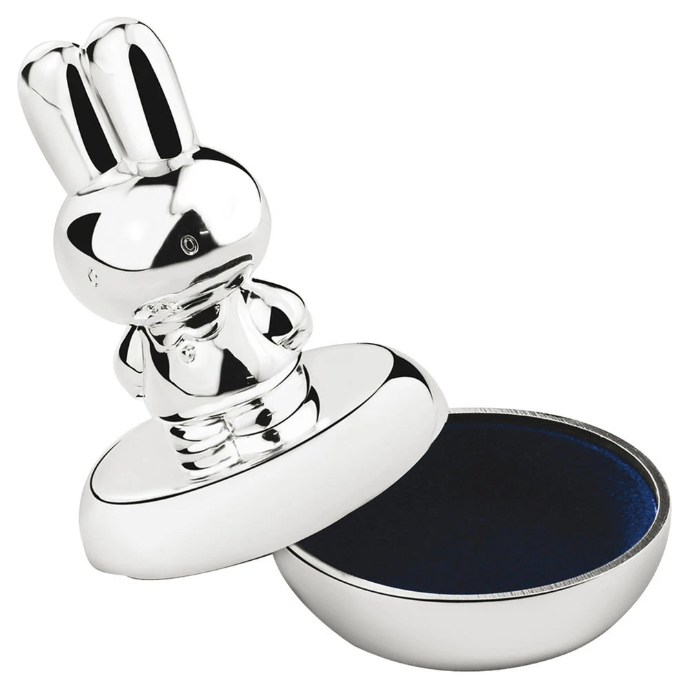 Zilverstad Tandendoosje Nijntje Verzilverd 4 Zilverstad Tandendoosje Nijntje Verzilverd - Afbeelding 2