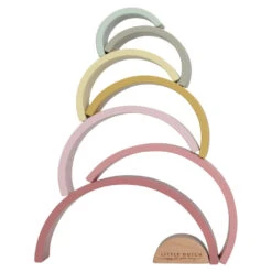 Little Dutch FSC Houten Regenboog Pink -Babyverzorging Winkel image 23688
