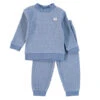 Feetje Pyjama Wafel Blue Melange 2 Feetje Pyjama Wafel Blue Melange -Babyverzorging Winkel image 24019