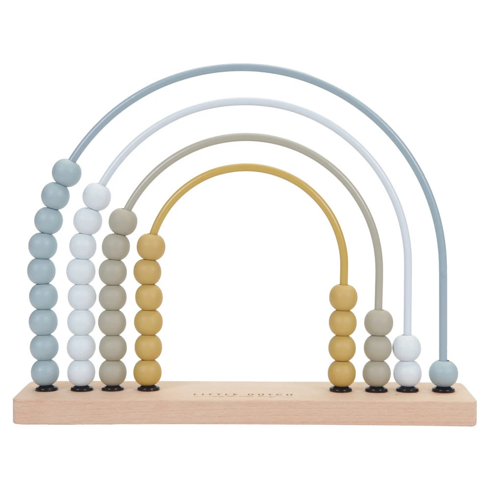 Little Dutch Telraam Regenboog Blue 3 Little Dutch Telraam Regenboog Blue