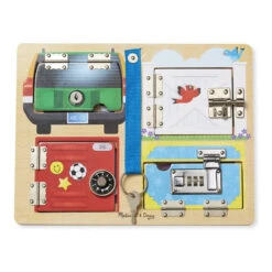 Melissa & Doug Speelbord 'Achter Slot En Grendel'