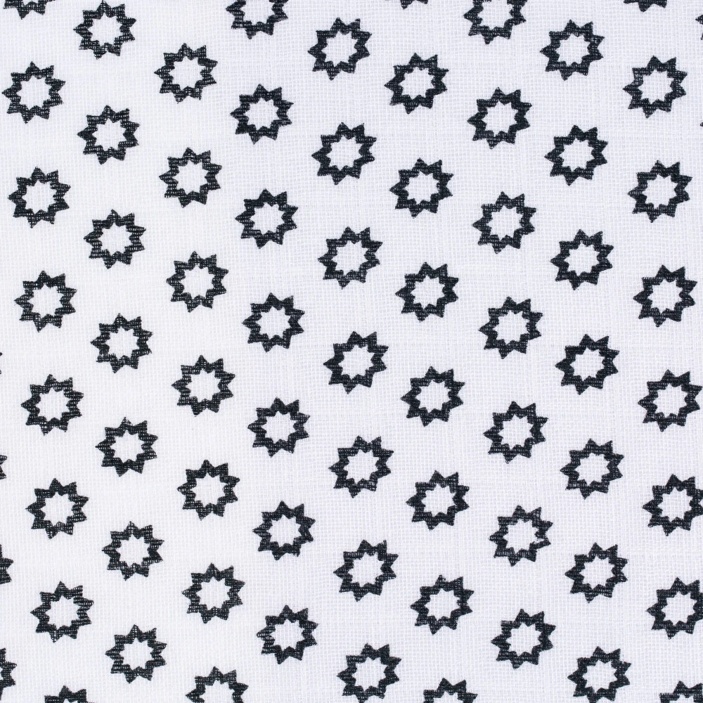 Laessig Hydrofiel Luier Little Chums Stars Wit 3st 80x80cm 5 Laessig Hydrofiel Luier Little Chums Stars Wit 3st 80x80cm - Afbeelding 3