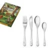 Bestekset 4-delig Bosdieren