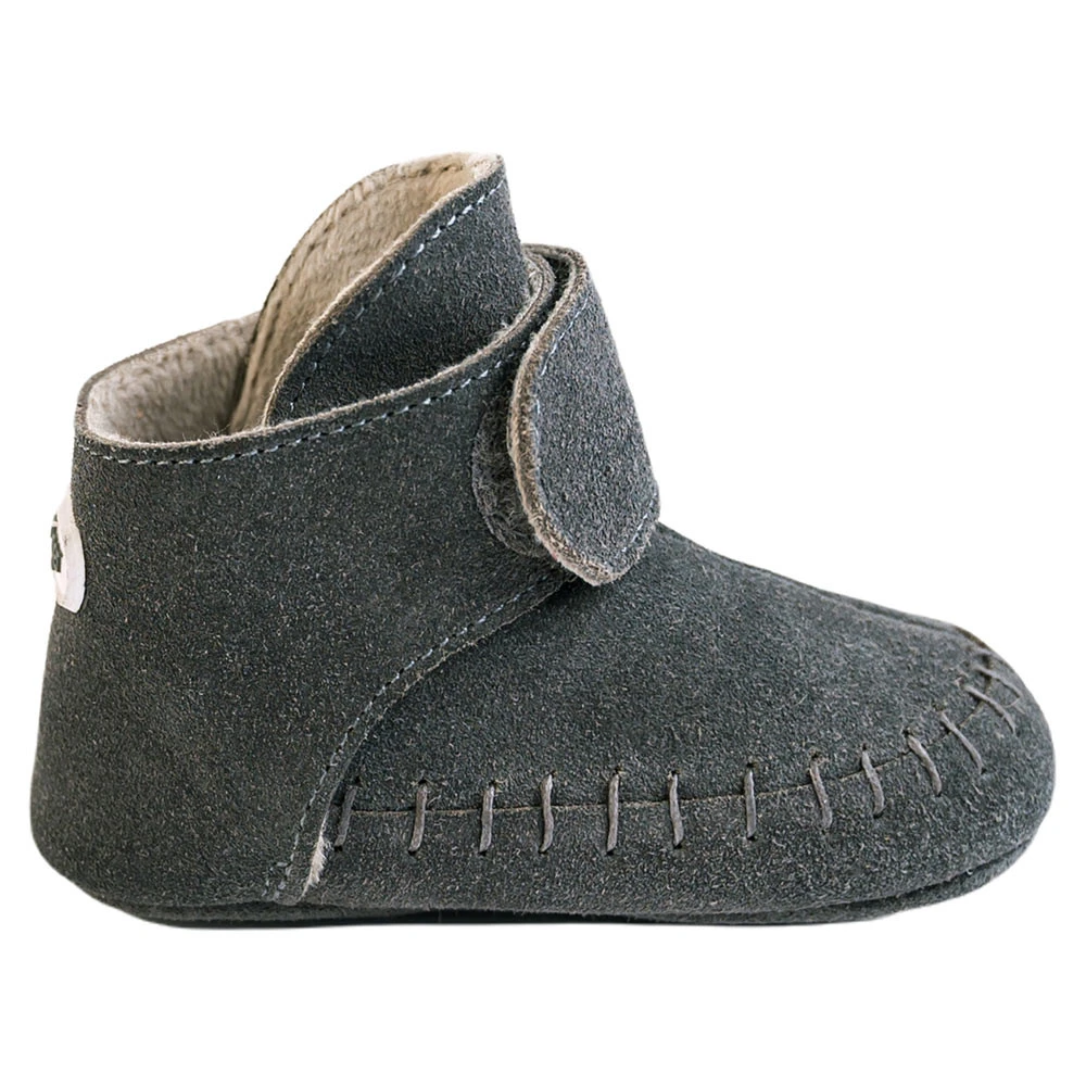 Lodger Walker Moccasin Gunmetal 15-18M 3 Lodger Walker Moccasin Gunmetal 15-18M