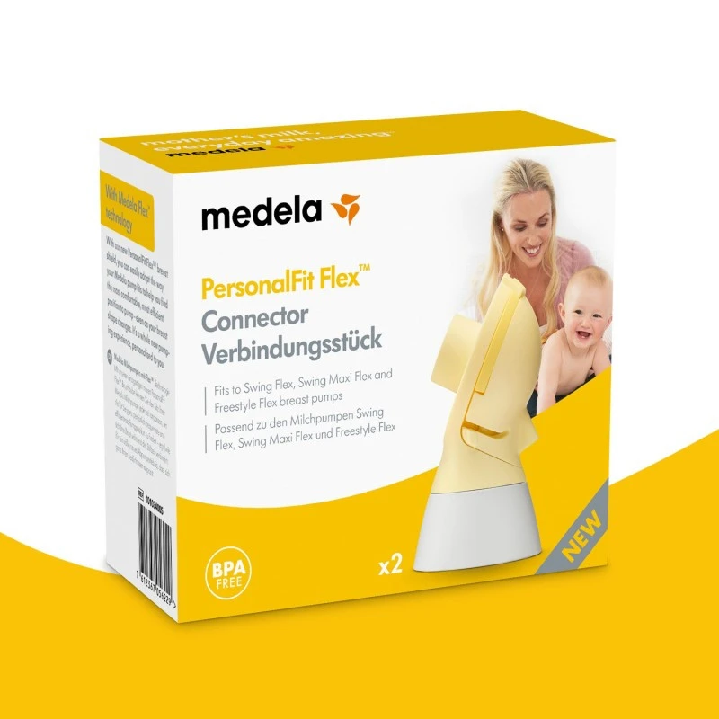 Medela PersonalFit Flex Connector (2 Stuks) 4 Medela PersonalFit Flex Connector (2 Stuks) - Afbeelding 2