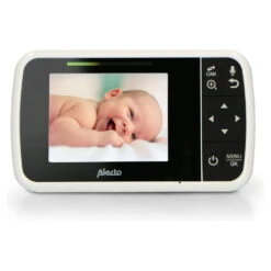 Alecto Babyfoon Met Camera En 3.5 Inch LCD Kleurenscherm Wit -Babyverzorging Winkel image 28116