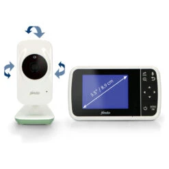 Alecto Babyfoon Met Camera En 3.5 Inch LCD Kleurenscherm Wit -Babyverzorging Winkel image 28118
