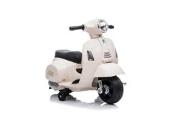 Electrische Vespa Scooter Creme -Babyverzorging Winkel image 28217