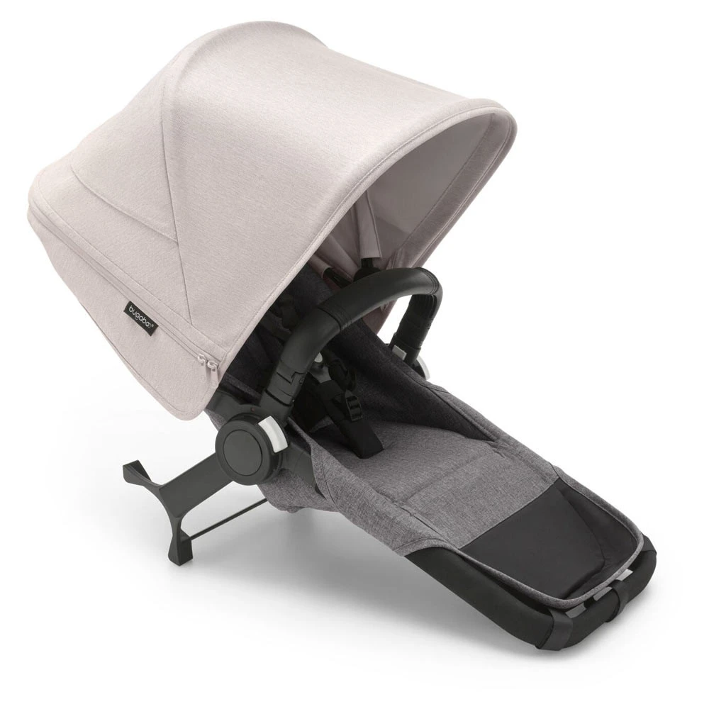 Bugaboo Donkey5 Duo Black - Grey Melange 4 Bugaboo Donkey5 Duo Black - Grey Melange - Afbeelding 2