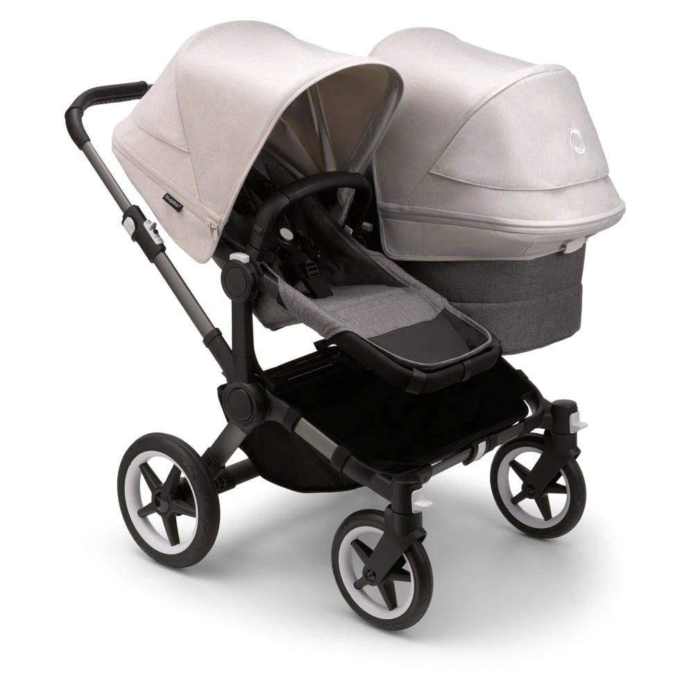 Bugaboo Donkey5 Duo Graphite - Grey Melange 3 Bugaboo Donkey5 Duo Graphite - Grey Melange