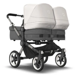 Bugaboo Donkey5 Twin Graphite - Grey Melange -Babyverzorging Winkel image 28348
