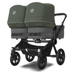 Bugaboo Donkey5 Twin Black - Grey Melange -Babyverzorging Winkel image 28364