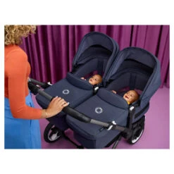 Bugaboo Donkey5 Twin Black - Grey Melange -Babyverzorging Winkel image 28369
