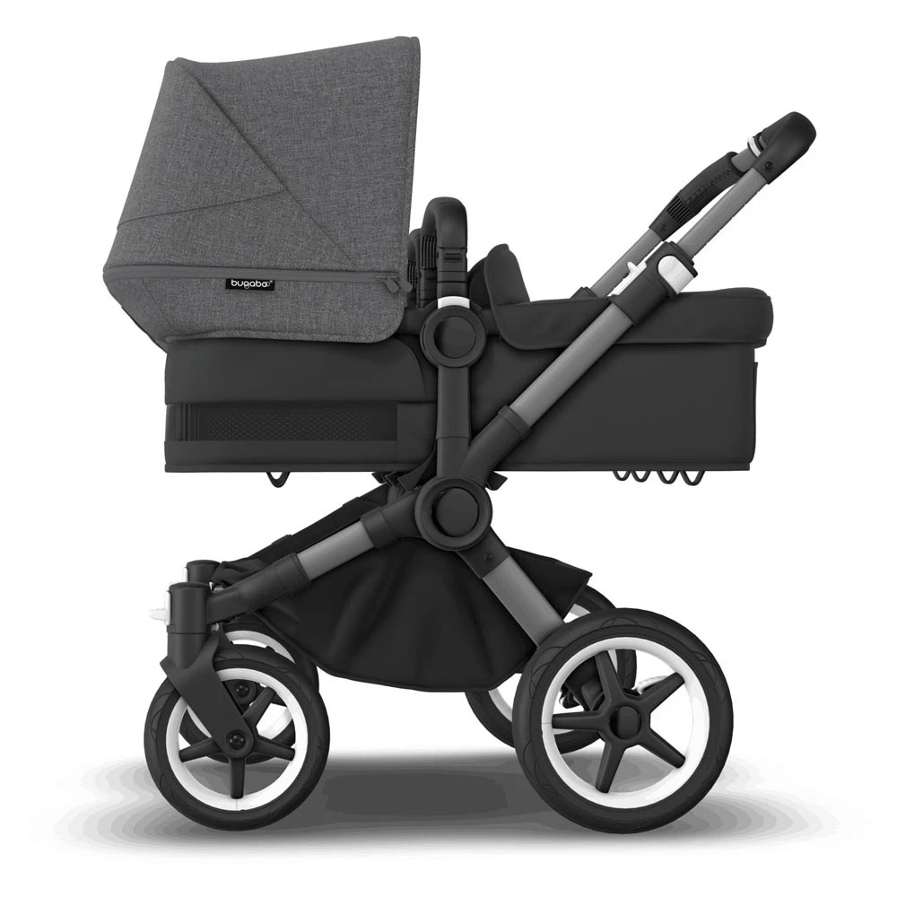 Bugaboo Donkey5 Twin Graphite - Midnight Black 4 Bugaboo Donkey5 Twin Graphite - Midnight Black - Afbeelding 2