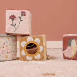 Little Dutch Zachte Blokkenset Flowers & Butterflies -Babyverzorging Winkel image 28490