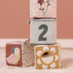 Little Dutch Zachte Blokkenset Flowers & Butterflies -Babyverzorging Winkel image 28491