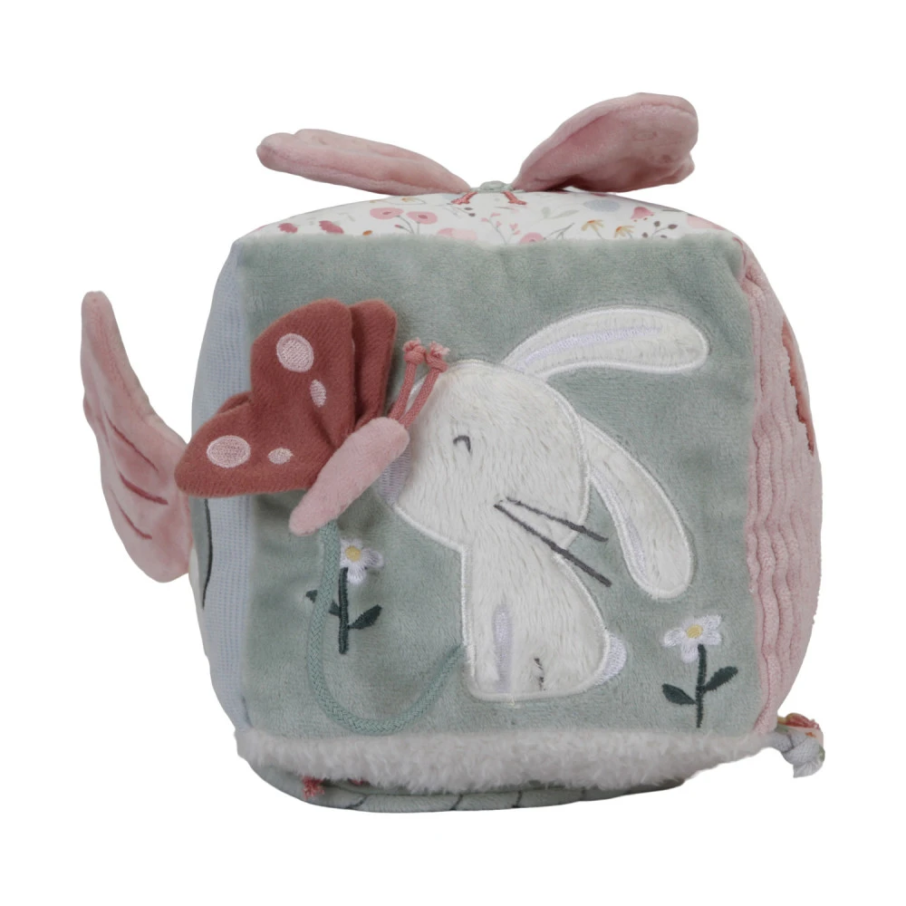 Little Dutch Activiteitenkubus Flowers & Butterflies 6 Little Dutch Activiteitenkubus Flowers & Butterflies - Afbeelding 4