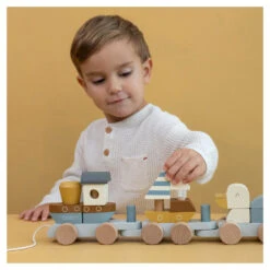 Little Dutch Blokkentrein Sailors Bay FSC 13 Little Dutch Blokkentrein Sailors Bay FSC -Babyverzorging Winkel image 28747