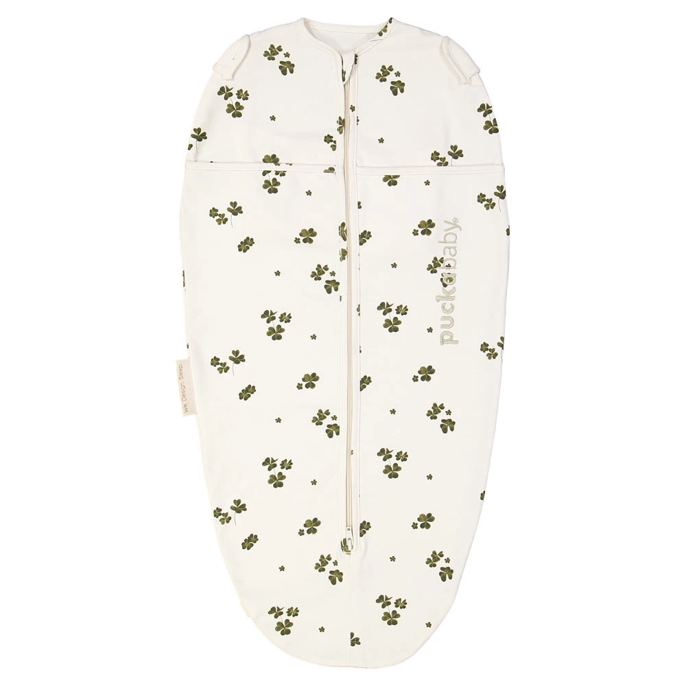 Puckababy Mini Inbakerslaapzak Cotton Lucky Clover 3-6 Maanden 3 Puckababy Mini Inbakerslaapzak Cotton Lucky Clover 3-6 Maanden