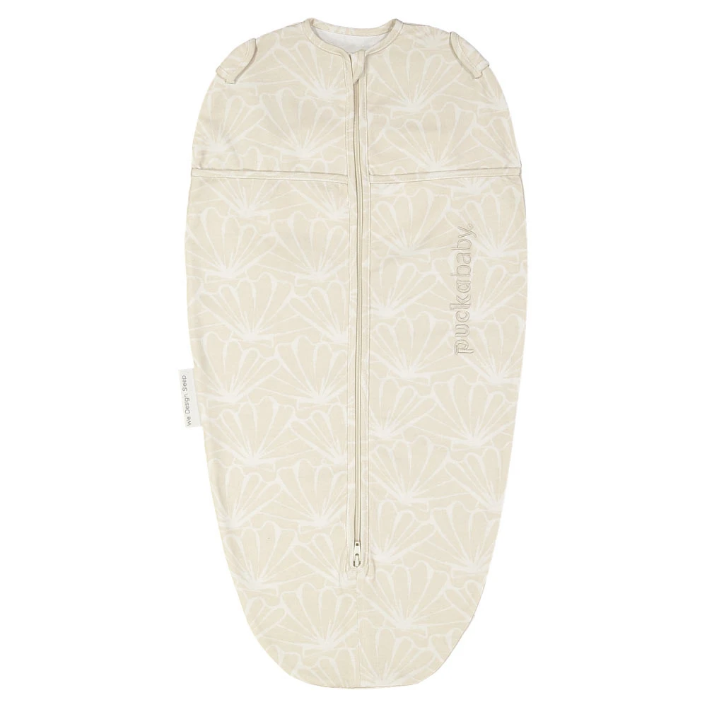 Puckababy Mini Inbakerslaapzak Cotton Seashell Sand 3-6 Maanden 3 Puckababy Mini Inbakerslaapzak Cotton Seashell Sand 3-6 Maanden