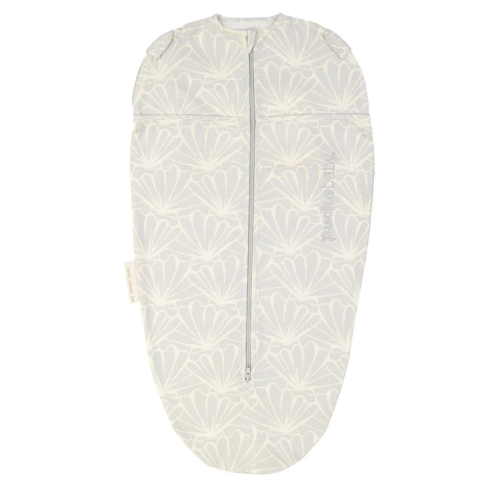 Puckababy Mini Inbakerslaapzak Cotton Seashell Stone 3-6 Maanden 3 Puckababy Mini Inbakerslaapzak Cotton Seashell Stone 3-6 Maanden